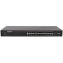 24-Port Web-Managed Gigabit Ethernet Switch mit 2 SFP-Ports