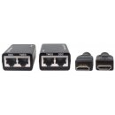 1080p HDMI over Ethernet Extender mit integrierten Kabeln