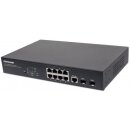 8-Port Desktop Gigabit Web-Managed PoE+ Switch mit 2...