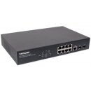 8-Port Desktop Gigabit Web-Managed PoE+ Switch mit 2...