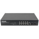 8-Port Desktop Gigabit Web-Managed PoE+ Switch mit 2 SFP-Ports