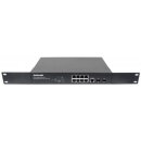 8-Port Desktop Gigabit Web-Managed PoE+ Switch mit 2 SFP-Ports