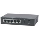 5-Port PoE+ Gigabit Switch mit PoE-Passthrough