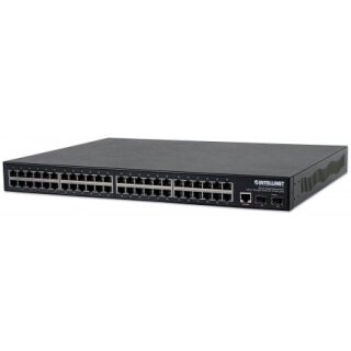 48-Port Gigabit Ethernet PoE+ Layer2+/Layer 3 Lite Managed Switch mit 10 GbE Uplink