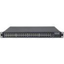 48-Port Gigabit Ethernet PoE+ Layer2+/Layer 3 Lite Managed Switch mit 10 GbE Uplink