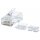 80er-Pack Cat6 RJ45-Modularstecker Pro Line