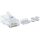 80er-Pack Cat6 RJ45-Modularstecker Pro Line