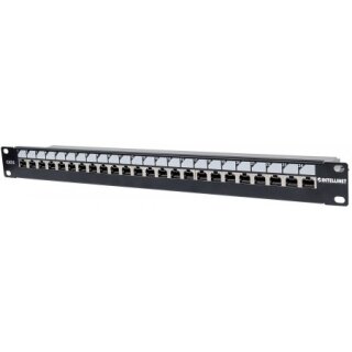 Abschließbares 24-Port Cat6 Patchpanel, geschirmt