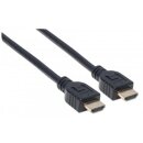 High Speed HDMI-Kabel mit Ethernet-Kanal, CL3-zertifiziert für Wandinstallationen