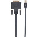 Mini-DisplayPort 1.2a auf DVI-Kabel