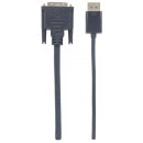 DisplayPort 1.2a auf DVI-Kabel