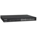 24-Port Gigabit Ethernet PoE+ Web-Managed Switch mit 4 SFP Kombo-Ports