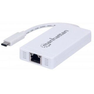 USB Typ C auf 3-Port Hub mit Gigabit-Ethernet-Netzwerkadapter