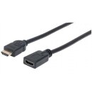 High Speed HDMI-Verlängerungskabel mit Ethernet-Kanal