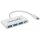 USB-C 3.1 Gen 1 Typ C-Hub mit Power Delivery-Ladeport