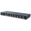 Modularer 8-Port KVM-Switch mit DVI-Schnittstelle