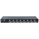 Modularer 8-Port KVM-Switch mit DVI-Schnittstelle