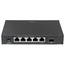 5-Port Gigabit Ethernet PoE+ Switch mit SFP Kombo-Port