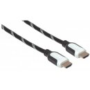 High Speed HDMI-Kabel mit Ethernet-Kanal und geflochtener...