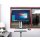 Ergonomische Workstation mit Monitorhalterung und Tastaturauflage