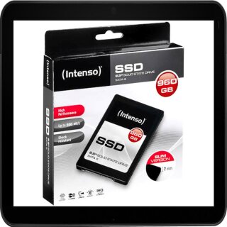 INTENSO 2.5 SSD FESTPLATTE INTERN 960GB 3813460 SATA III High