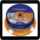 VERBATIM DVD-R 4.7GB 16X (25) SP 43538 SPINDEL...