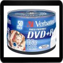 VERBATIM DVD+R 4.7GB 16X (50) SP 43512 BREIT FOTO...