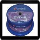 VERBATIM DVD+R 4.7GB 16X (50) SP 43550 SPINDEL MATT SILBER