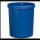 helit Papierkorb 30,0 l blau