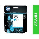 HP727C - Original B3P24A - Cyan - Druckpatrone mit 40ml...