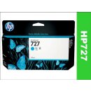 HP727C XL- Original B3P19A - Cyan - Druckpatrone mit...