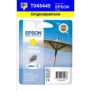 T045440 -yellow- Epson Original Druckerpatrone mit 8ml Inhalt -C13T04544010-