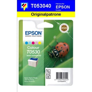 T053040-fünffarbig-EPSON Original Drucktinte mit 43ml Inhalt zum Superangebot