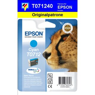 T071240-cyan-EPSON Original Drucktinte mit 5,5ml Inhalt zum Superangebot