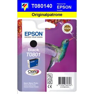 T080140-schwarz-EPSON Original Drucktinte mit 7,4ml Inhalt zum Superangebot