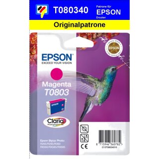 T080340-magenta-EPSON Original Drucktinte mit 7,4ml Inhalt zum Superangebot