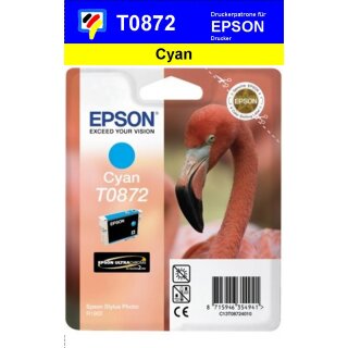 T087240-cyan-EPSON Original Drucktinte mit 11,4ml Inhalt zum Superangebot