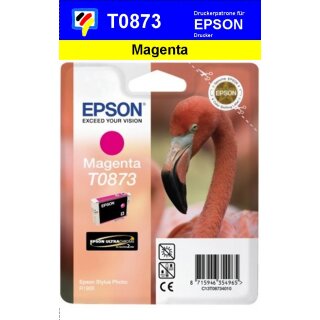 T087340-magenta-EPSON Original Drucktinte mit 11,4ml Inhalt zum Superangebot