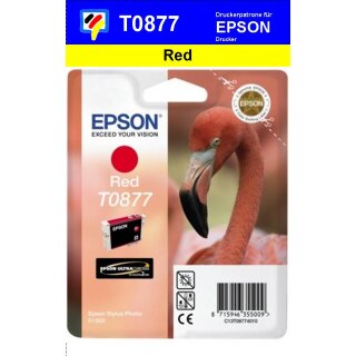 T087740-rot-EPSON Original Drucktinte mit 11,4ml Inhalt zum Superangebot