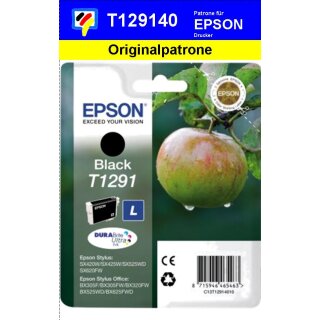 T12914010-schwarz-EPSON Original Drucktinte mit 11,2ml Inhalt zum Superangebot