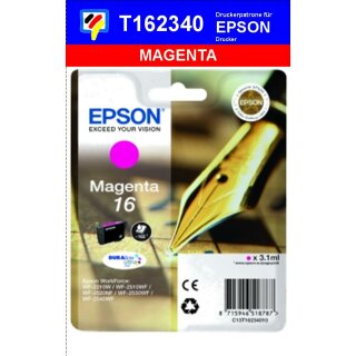 T16234010-magenta-EPSON Original Drucktinte mit 3,1ml Inhalt zum Superangebot