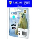 T26324010-cyan-EPSON Original Drucktinte mit 9,7ml Inhalt...