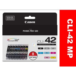 Canon CLI-42multi Tintenpatrone MultiPack Bk,C,M,Y,LC,LM, GY,LGY