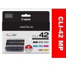 Canon CLI-42multi Tintenpatrone MultiPack Bk,C,M,Y,LC,LM,...