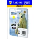 T26344010-gelb-EPSON Original Drucktinte mit 9,7ml Inhalt...
