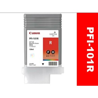 PFI101R - red - Canon Original Druckerpatrone mit 130ml Inhalt - 0889B001 -