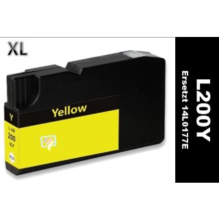 L200Y  - TiDis Ersatzpatrone - yellow - ersetzt 14N0177E mit ca. 36ml Inhalt