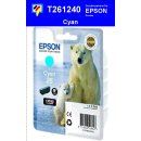 T26124010-cyan-EPSON Original Drucktinte mit 4,5ml Inhalt...