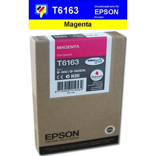 T6163-magenta-EPSON Original Drucktinte mit 53ml Inhalt zum Superangebot