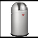 WESCO Pushboy Junior Mülleimer 22,0 l silber